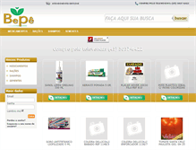 Tablet Screenshot of bepedistribuidora.com.br